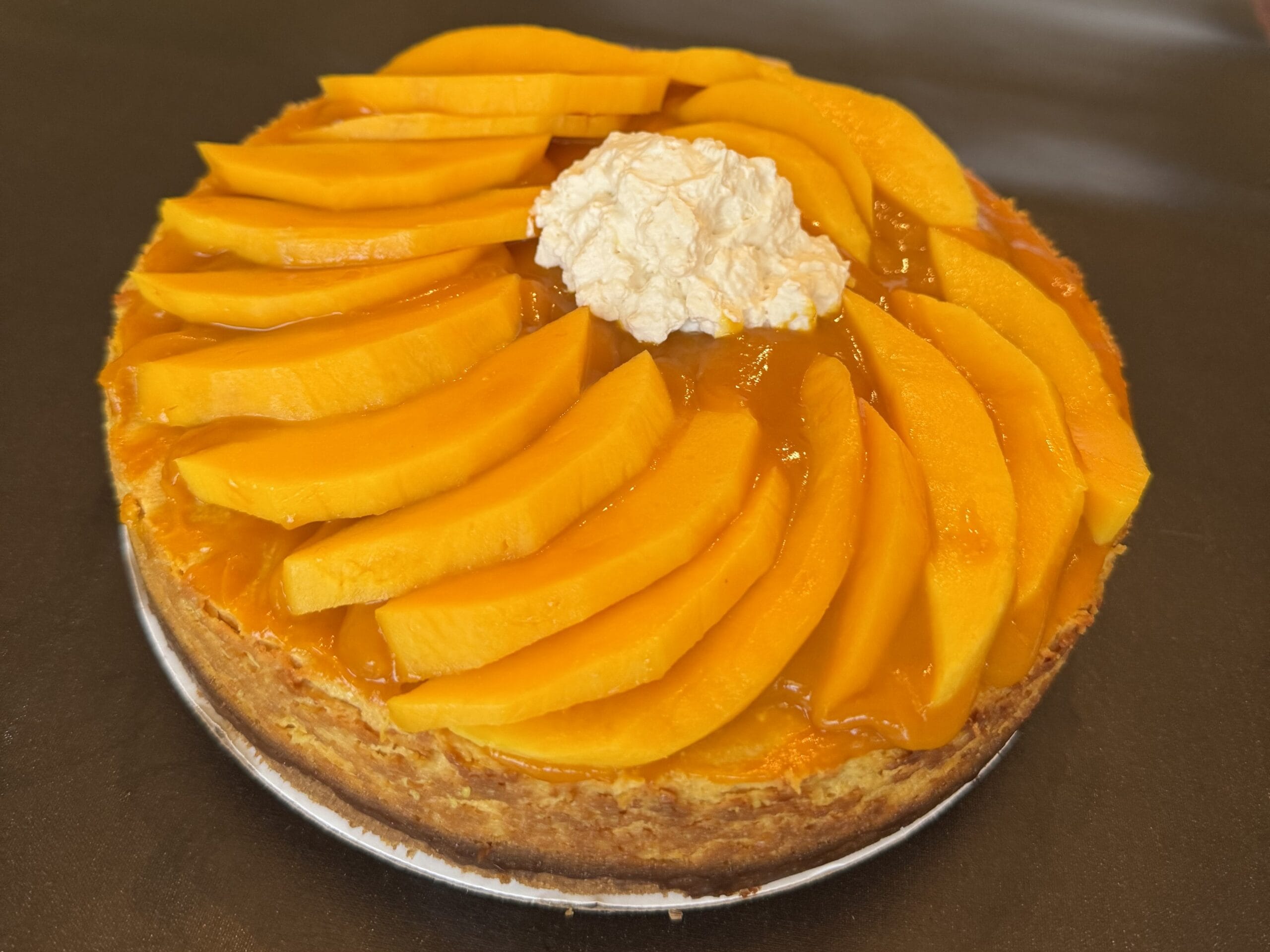 Mango Coconut Cheesecake